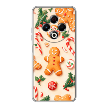 Силиконовый чехол на Tecno Spark 30 4G с принтом Новый год