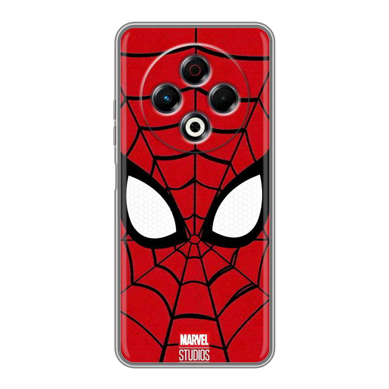 Силиконовый чехол на Tecno Spark 30 4G с принтом человек паук spiderman Силиконовый чехол на Tecno Spark 30 4G с принтом человек паук spiderman