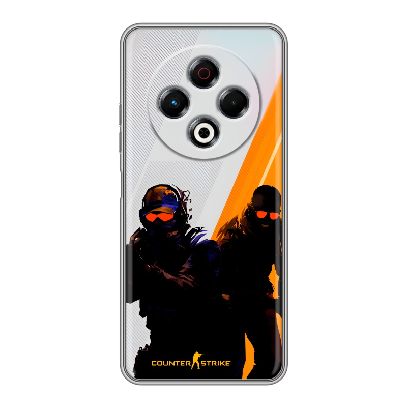 Силиконовый чехол на Tecno Spark 30 4G с принтом Контер страйк Counter strike Силиконовый чехол на Tecno Spark 30 4G с принтом Контер страйк Counter strike