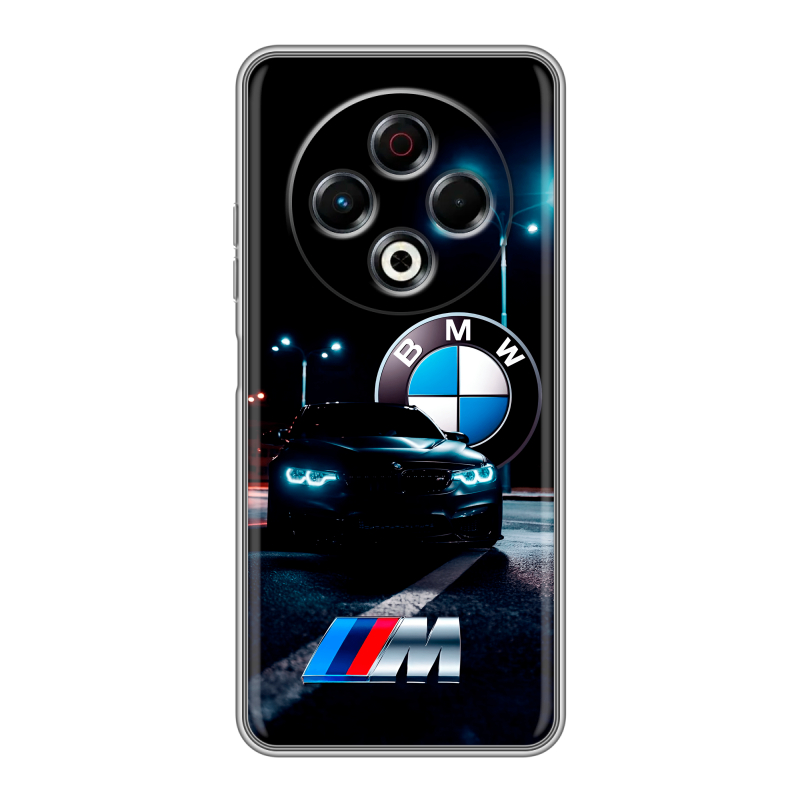 Силиконовый чехол на Tecno Spark 30 4G с принтом БМВ BMW Силиконовый чехол на Tecno Spark 30 4G с принтом БМВ BMW