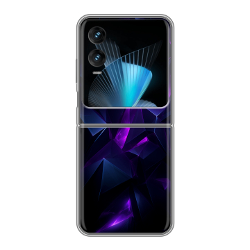 Пластиковый чехол на Infinix Zero Flip с принтом Абстракиция Пластиковый чехол на Infinix Zero Flip с принтом Абстракиция