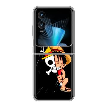 Пластиковый чехол на Infinix Zero Flip с принтом One Piece Ван Пис Пластиковый чехол на Infinix Zero Flip с принтом One Piece Ван Пис