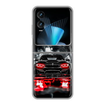 Пластиковый чехол на Infinix Zero Flip с принтом BMW БМВ