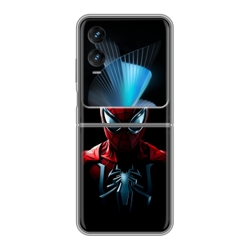 Пластиковый чехол на Infinix Zero Flip с принтом Spiderman Человек паук Пластиковый чехол на Infinix Zero Flip с принтом Spiderman Человек паук