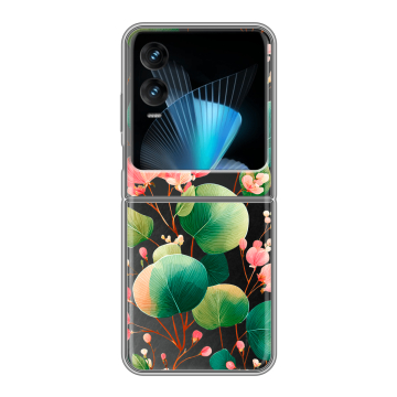 Пластиковый чехол на Infinix Zero Flip с принтом женский Пластиковый чехол на Infinix Zero Flip с принтом женский