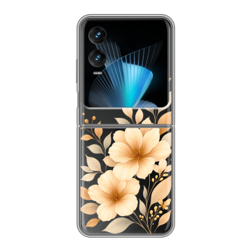 Пластиковый чехол на Infinix Zero Flip с принтом для девушки Пластиковый чехол на Infinix Zero Flip с принтом для девушки