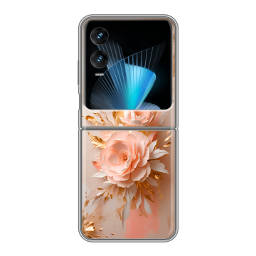 Пластиковый чехол на Infinix Zero Flip с принтом женский Пластиковый чехол на Infinix Zero Flip с принтом женский
