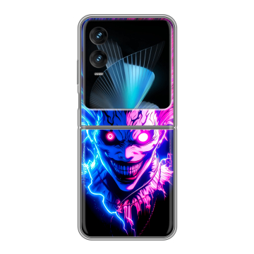 Пластиковый чехол на Infinix Zero Flip с принтом Death note Тетрадь смерти Пластиковый чехол на Infinix Zero Flip с принтом Death note Тетрадь смерти
