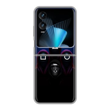 Пластиковый чехол на Infinix Zero Flip с принтом Игра Кальмара Пластиковый чехол на Infinix Zero Flip с принтом Игра Кальмара