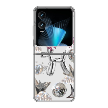 Пластиковый чехол на Infinix Zero Flip с принтом Y2K