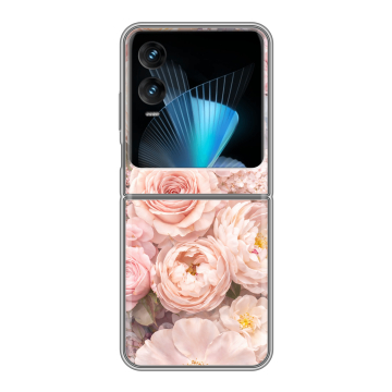 Пластиковый чехол на Infinix Zero Flip с принтом женский