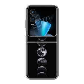 Пластиковый чехол на Infinix Zero Flip с принтом женский Пластиковый чехол на Infinix Zero Flip с принтом женский