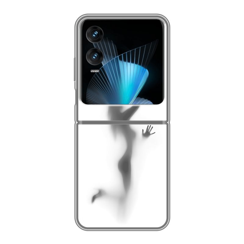 Пластиковый чехол на Infinix Zero Flip с принтом Силуэт Пластиковый чехол на Infinix Zero Flip с принтом Силуэт