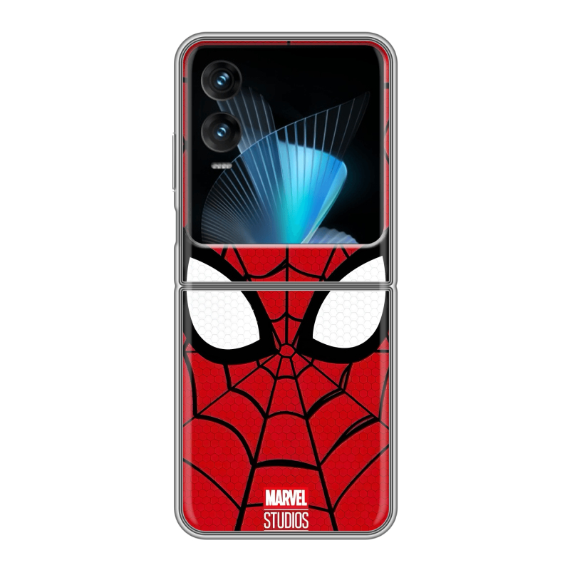 Пластиковый чехол на Infinix Zero Flip с принтом человек паук spiderman Пластиковый чехол на Infinix Zero Flip с принтом человек паук spiderman