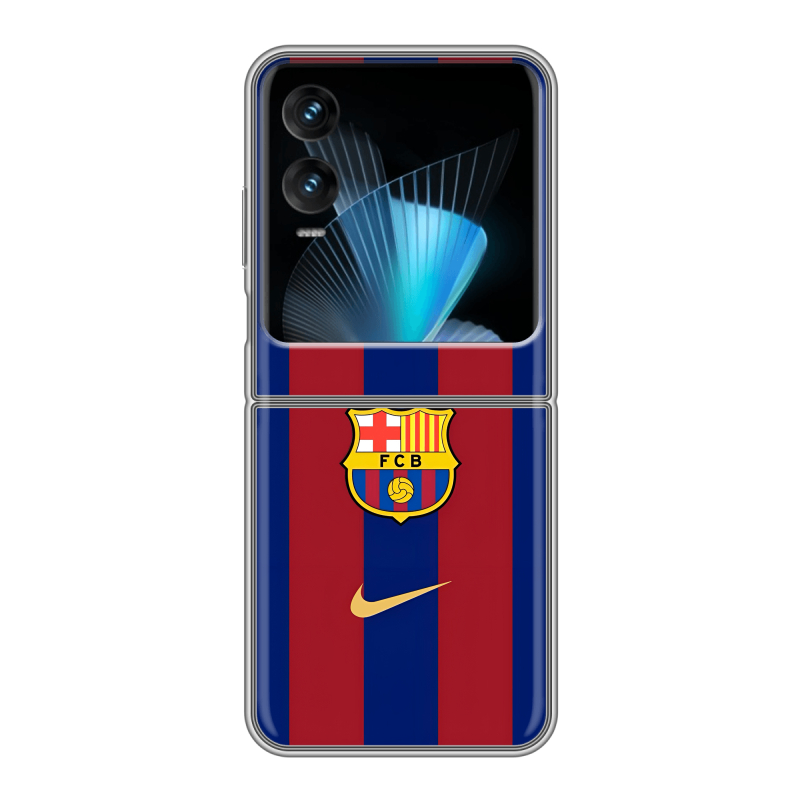 Пластиковый чехол на Infinix Zero Flip с принтом Барселона Barcelona Пластиковый чехол на Infinix Zero Flip с принтом Барселона Barcelona