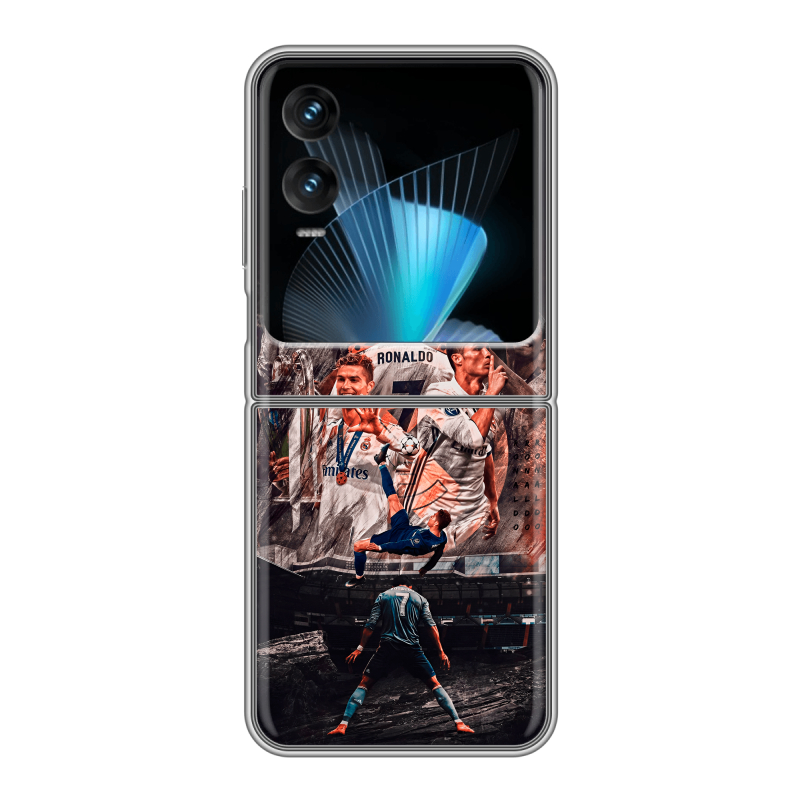 Пластиковый чехол на Infinix Zero Flip с принтом Реал Роналдо Real Ronaldo Пластиковый чехол на Infinix Zero Flip с принтом Реал Роналдо Real Ronaldo