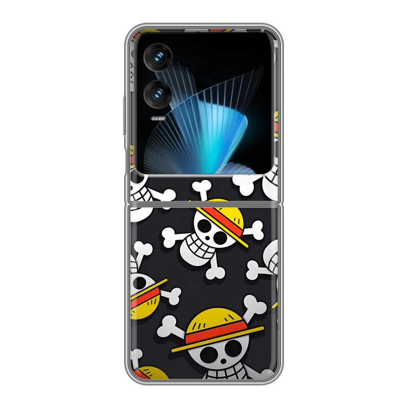 Пластиковый чехол на Infinix Zero Flip с принтом One Piece Ван Пис Пластиковый чехол на Infinix Zero Flip с принтом One Piece Ван Пис