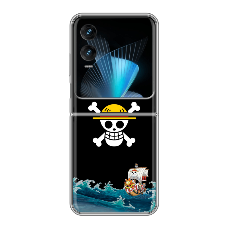Пластиковый чехол на Infinix Zero Flip с принтом One Piece Ван Пис Пластиковый чехол на Infinix Zero Flip с принтом One Piece Ван Пис