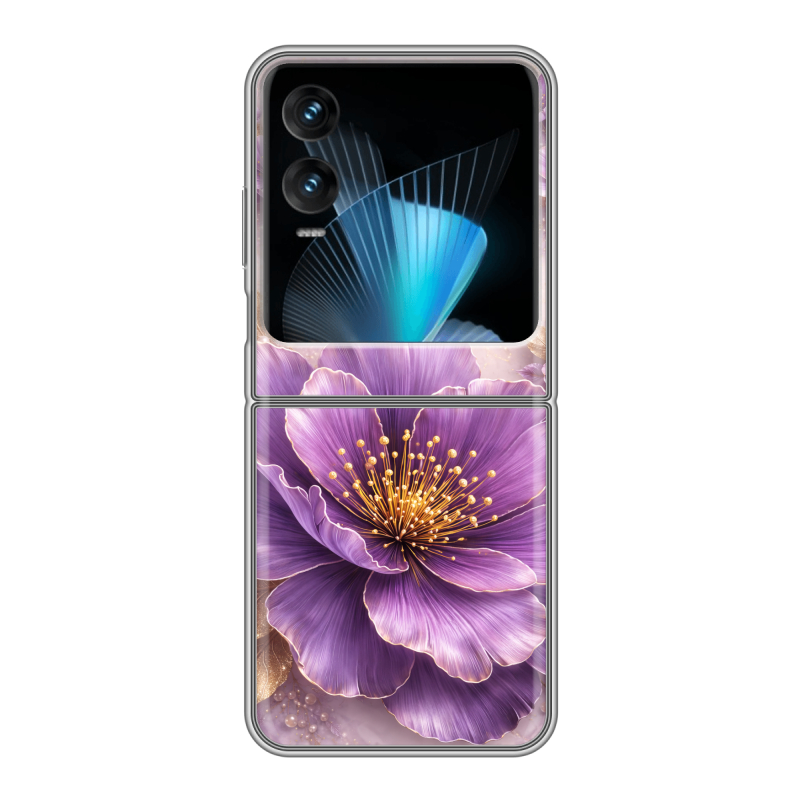 Пластиковый чехол на Infinix Zero Flip с принтом женский Пластиковый чехол на Infinix Zero Flip с принтом женский