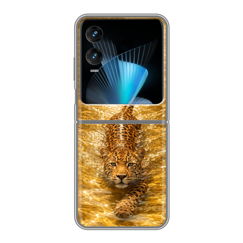 Пластиковый чехол на Infinix Zero Flip с принтом женский Пластиковый чехол на Infinix Zero Flip с принтом женский