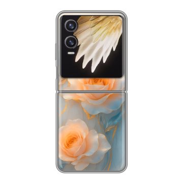 Пластиковый чехол на Tecno Phantom V Flip 2 с принтом Женский