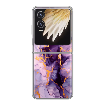 Пластиковый чехол на Tecno Phantom V Flip 2 с принтом Мрамор Пластиковый чехол на Tecno Phantom V Flip 2 с принтом Мрамор