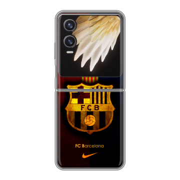 Пластиковый чехол на Tecno Phantom V Flip 2 с принтом Барселона Barcelona Пластиковый чехол на Tecno Phantom V Flip 2 с принтом Барселона Barcelona