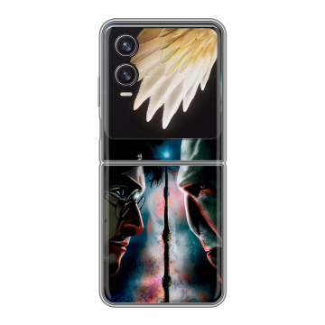 Пластиковый чехол на Tecno Phantom V Flip 2 с принтом Гарри Поттер Harry Potter
