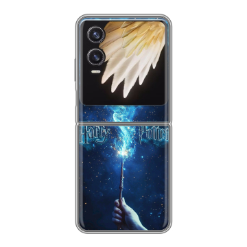 Пластиковый чехол на Tecno Phantom V Flip 2 с принтом Harry Potter Гарри Поттер Пластиковый чехол на Tecno Phantom V Flip 2 с принтом Harry Potter Гарри Поттер