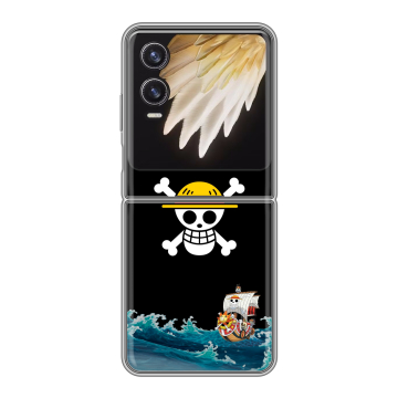 Пластиковый чехол на Tecno Phantom V Flip 2 с принтом One Piece Ван Пис Пластиковый чехол на Tecno Phantom V Flip 2 с принтом One Piece Ван Пис