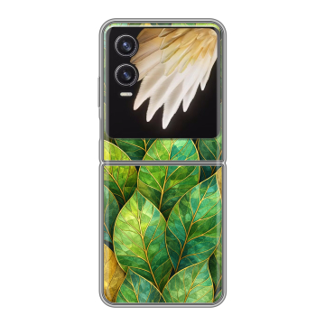 Пластиковый чехол на Tecno Phantom V Flip 2 с принтом женский Пластиковый чехол на Tecno Phantom V Flip 2 с принтом женский