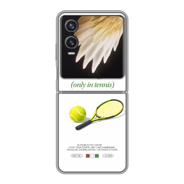 Пластиковый чехол на Tecno Phantom V Flip 2 с принтом для девочек