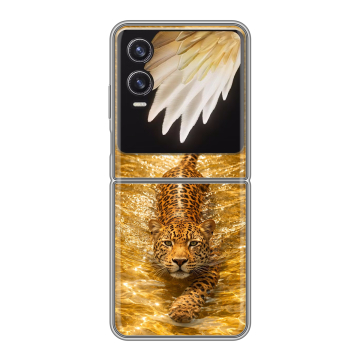 Пластиковый чехол на Tecno Phantom V Flip 2 с принтом женский Пластиковый чехол на Tecno Phantom V Flip 2 с принтом женский
