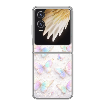Пластиковый чехол на Tecno Phantom V Flip 2 с принтом женский Пластиковый чехол на Tecno Phantom V Flip 2 с принтом женский