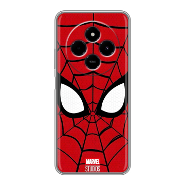 Силиконовый чехол на Poco C75 с принтом человек паук spiderman Силиконовый чехол на Poco C75 с принтом человек паук spiderman
