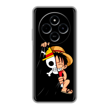 Силиконовый чехол на Poco C75 с принтом One Piece Ван Пис Силиконовый чехол на Poco C75 с принтом One Piece Ван Пис