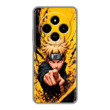 Силиконовый чехол на Poco C75 с принтом Naruto Наруто Силиконовый чехол на Poco C75 с принтом Naruto Наруто