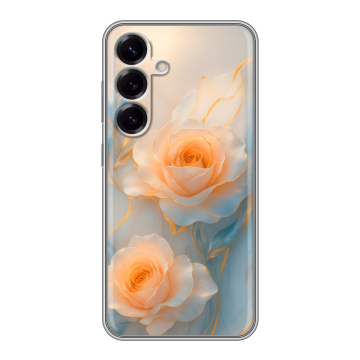 Силиконовый чехол на Samsung Galaxy S25 с принтом Женский