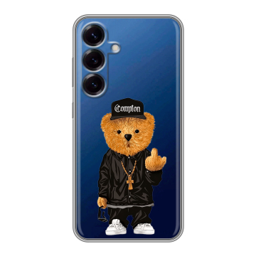 Силиконовый чехол на Samsung Galaxy S25 с принтом Мишка Силиконовый чехол на Samsung Galaxy S25 с принтом Мишка