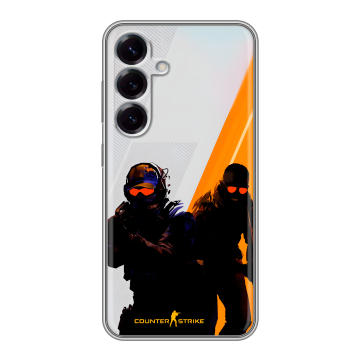 Силиконовый чехол на Samsung Galaxy S25 с принтом Контер страйк Counter strike Силиконовый чехол на Samsung Galaxy S25 с принтом Контер страйк Counter strike
