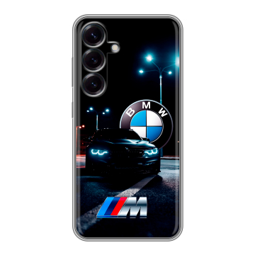 Силиконовый чехол на Samsung Galaxy S25 с принтом БМВ BMW Силиконовый чехол на Samsung Galaxy S25 с принтом БМВ BMW