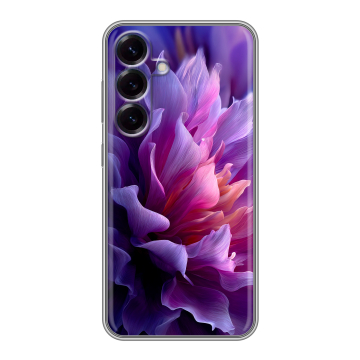 Силиконовый чехол на Samsung Galaxy S25 с принтом женский цветы Силиконовый чехол на Samsung Galaxy S25 с принтом женский цветы