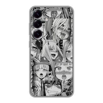Силиконовый чехол на Samsung Galaxy S25 с принтом Ahegao Ахегао Аниме Силиконовый чехол на Samsung Galaxy S25 с принтом Ahegao Ахегао Аниме
