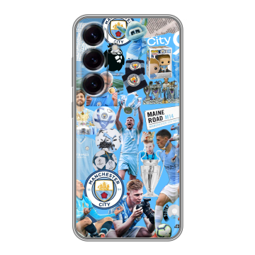 Силиконовый чехол на Samsung Galaxy S25 с принтом Man City Манчестер Сити Силиконовый чехол на Samsung Galaxy S25 с принтом Man City Манчестер Сити