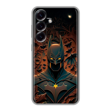 Силиконовый чехол на Samsung Galaxy S25 с принтом Batman Бэтмен Силиконовый чехол на Samsung Galaxy S25 с принтом Batman Бэтмен