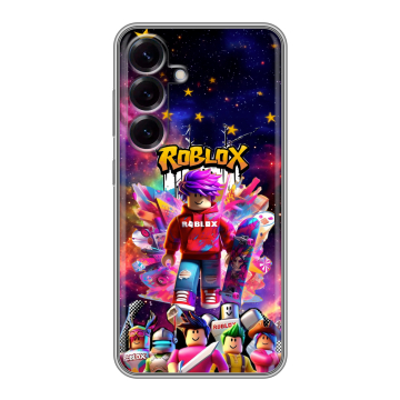 Силиконовый чехол на Samsung Galaxy S25 с принтом Roblox Роблокс Силиконовый чехол на Samsung Galaxy S25 с принтом Roblox Роблокс