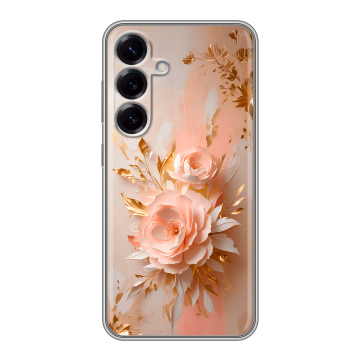 Силиконовый чехол на Samsung Galaxy S25 с принтом женский Силиконовый чехол на Samsung Galaxy S25 с принтом женский