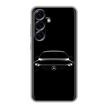 Силиконовый чехол на Samsung Galaxy S25 с принтом Mercedes Мерседес Силиконовый чехол на Samsung Galaxy S25 с принтом Mercedes Мерседес