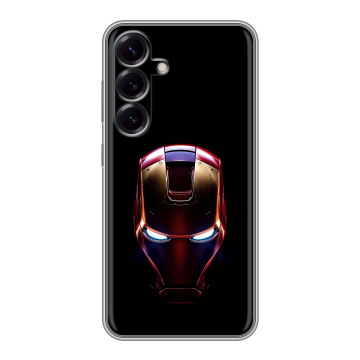 Силиконовый чехол на Samsung Galaxy S25 с принтом IronMan Железный человек Силиконовый чехол на Samsung Galaxy S25 с принтом IronMan Железный человек