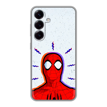 Силиконовый чехол на Samsung Galaxy S25 с принтом Spiderman Человек паук Силиконовый чехол на Samsung Galaxy S25 с принтом Spiderman Человек паук